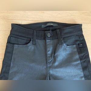 Joe’s Two-toned Skinny Ankle Black Jeans Size 24